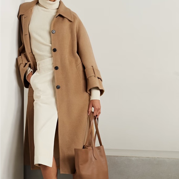 Khaite Phelton Wool Coat Camel - M/L - Picture 8 of 10